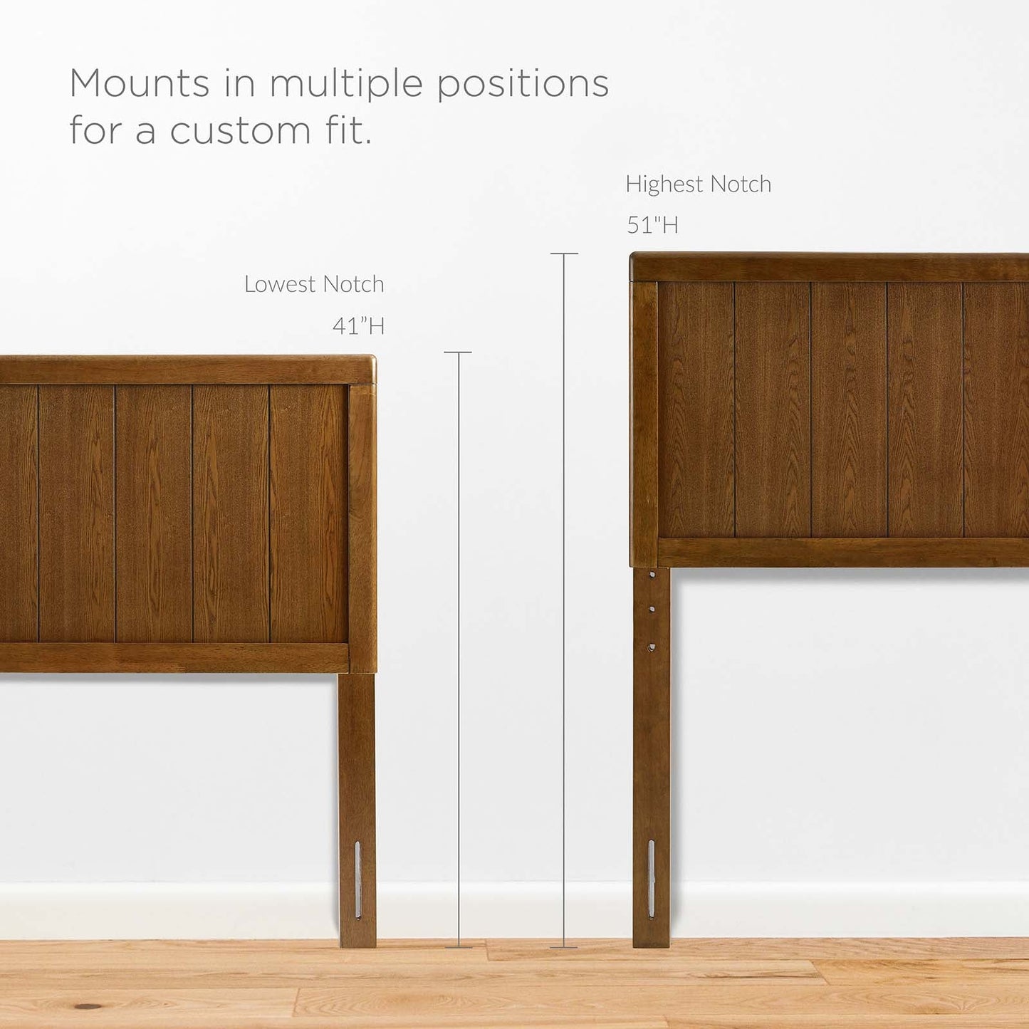 Robbie Wood Queen Headboard by Modway