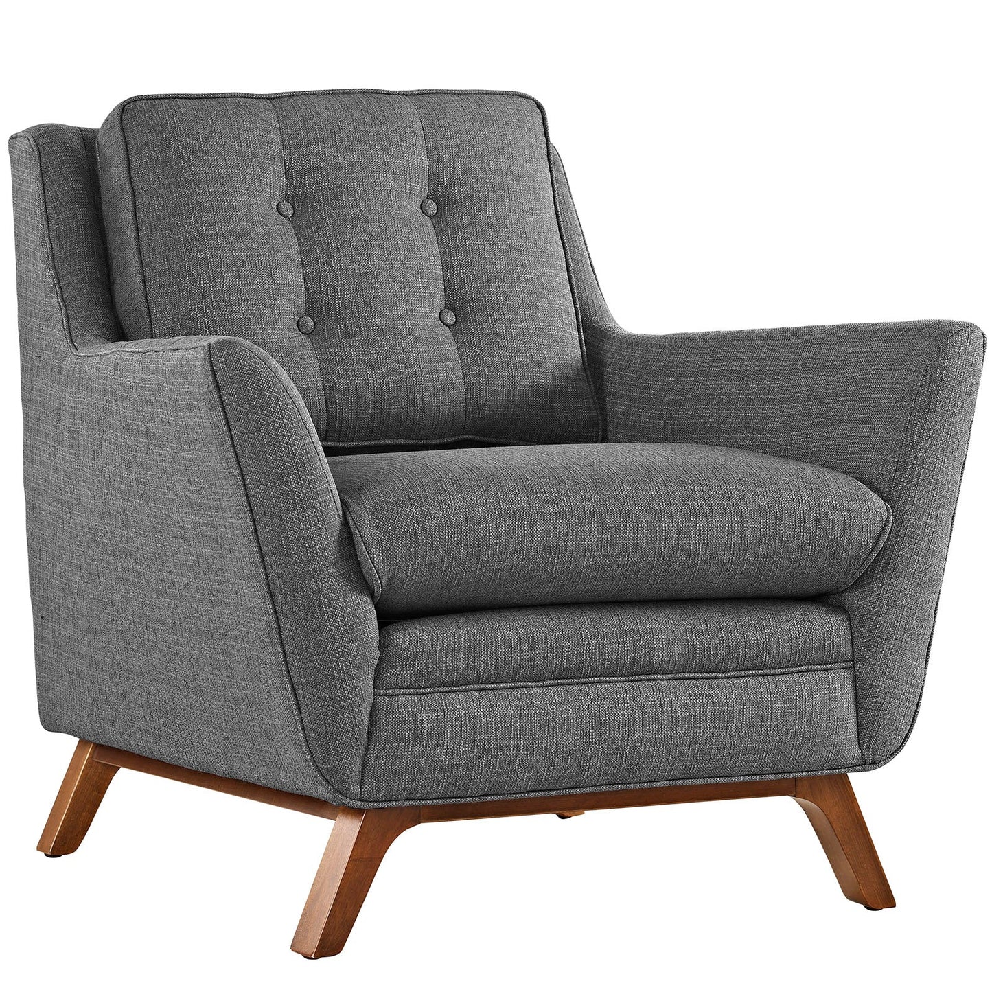 Beguile Upholstered Fabric Living Room Set Set of 2 by Modway