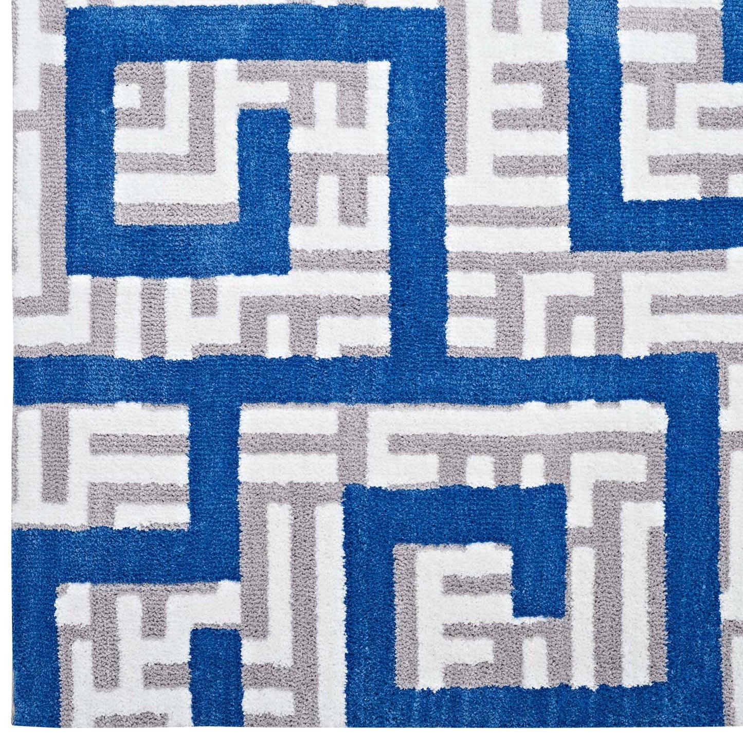 Nahia Geometric Maze 8x10 Area Rug by Modway