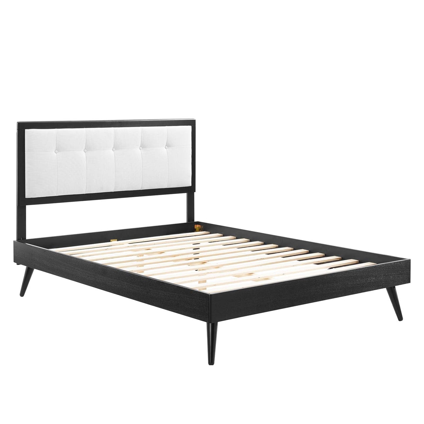 Willow Wood King Platform Bed With Splayed Legs by Modway
