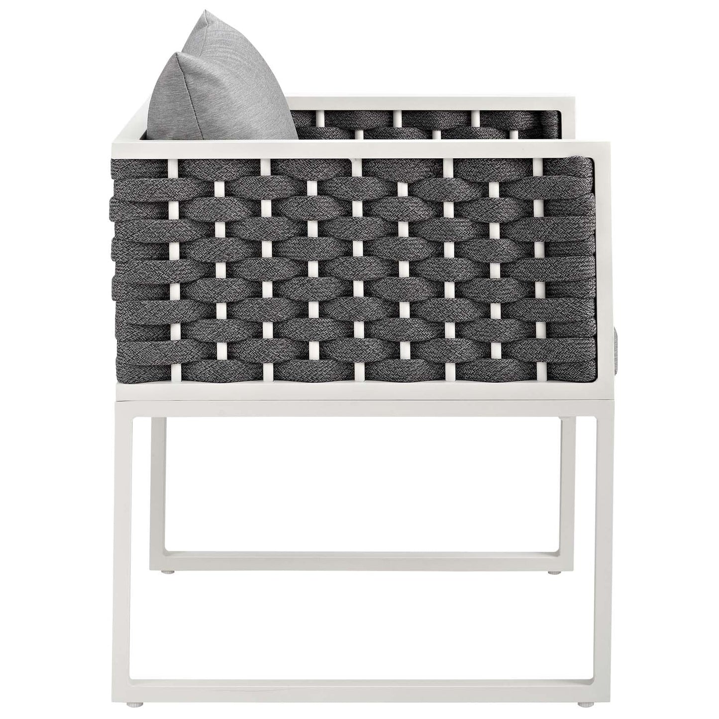 Stance 7 Piece Outdoor Patio Aluminum Dining Set by Modway