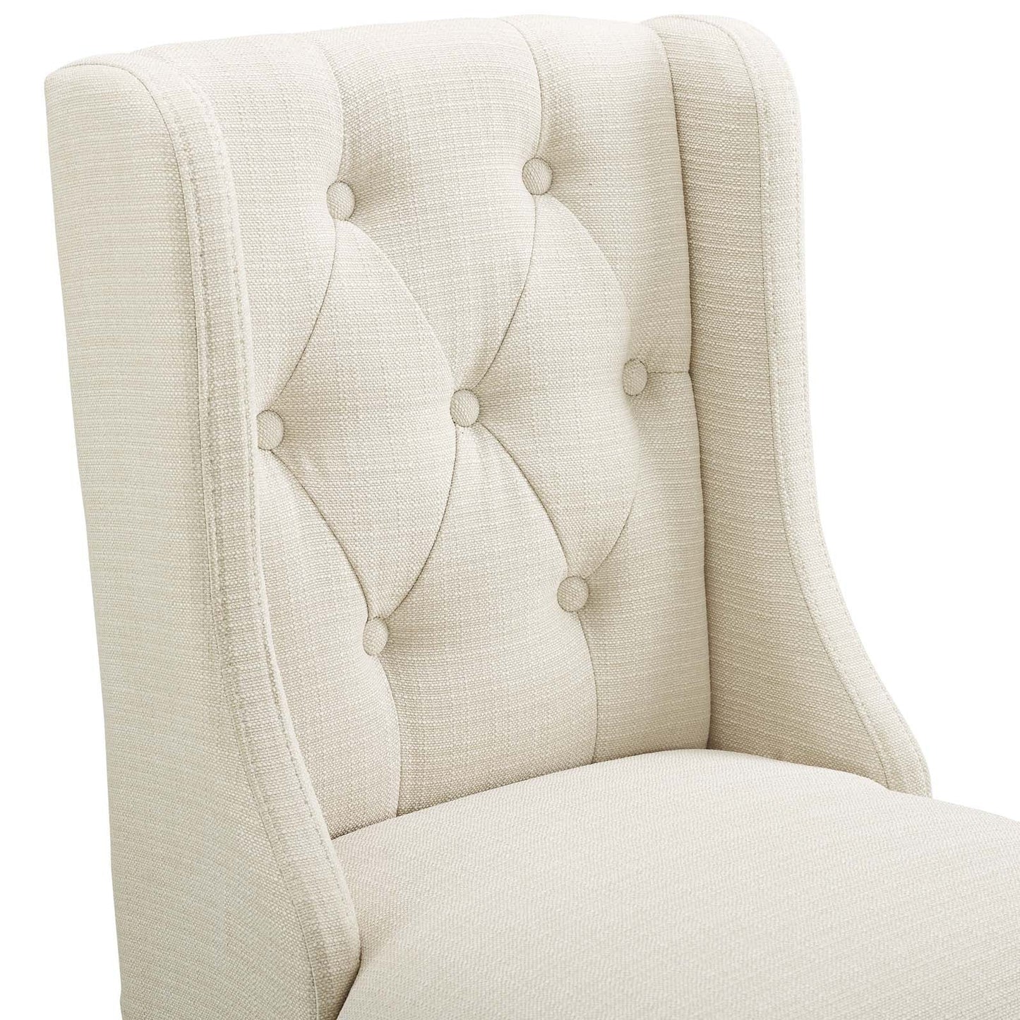 Baronet Tufted Button Upholstered Fabric Counter Stool by Modway