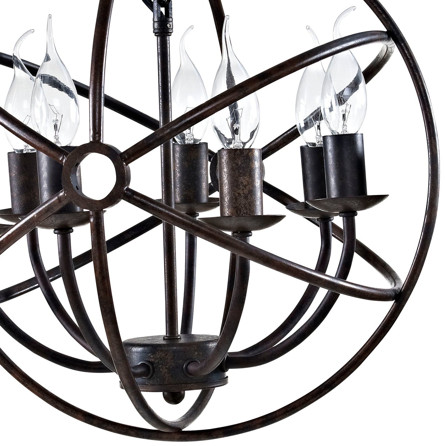 Atom Chandelier by Modway