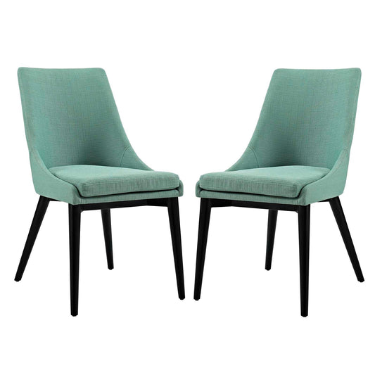 Viscount Fabric Dining Side Chair Set of 2 by Modway
