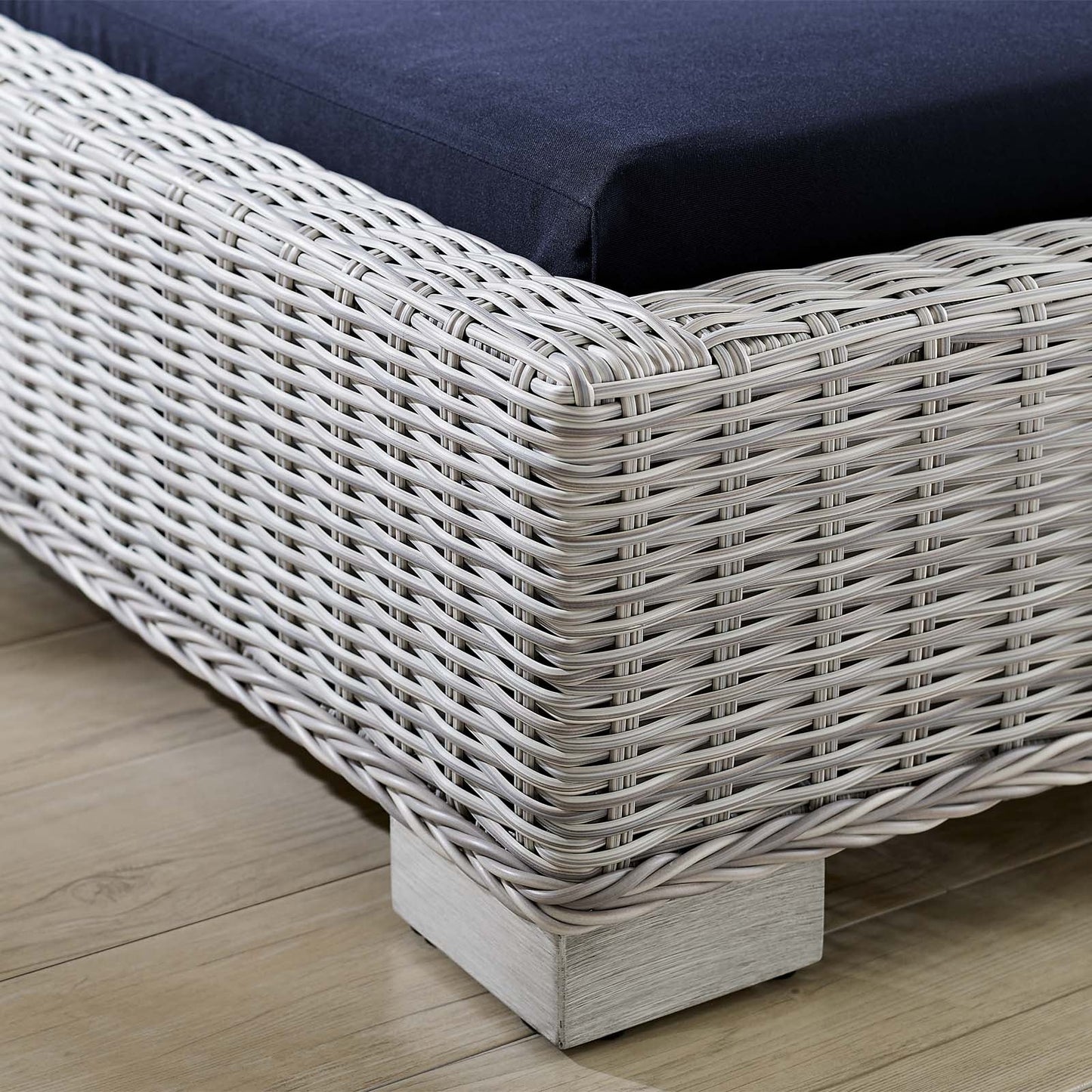 Conway Sunbrella¨ Outdoor Patio Wicker Rattan Chaise Lounge by Modway