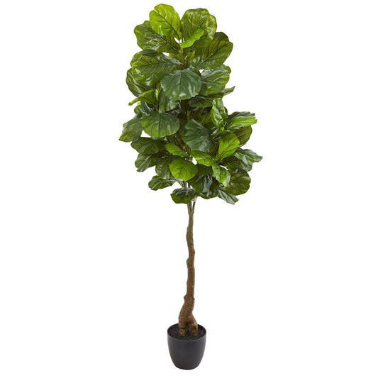 64"  Fiddle Leaf Artificial Tree (Real Touch)