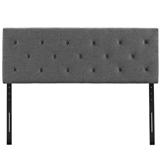 Terisa Upholstered Fabric King Headboard by Modway