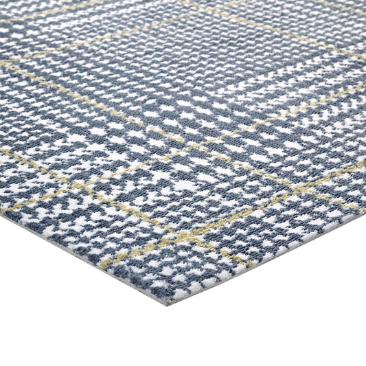 Kaja Abstract Plaid 5x8 Area Rug by Modway