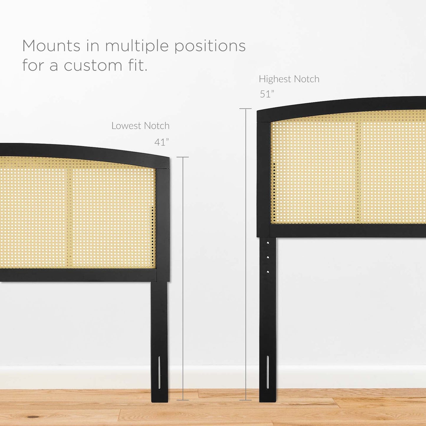 Halcyon Cane Full Headboard by Modway