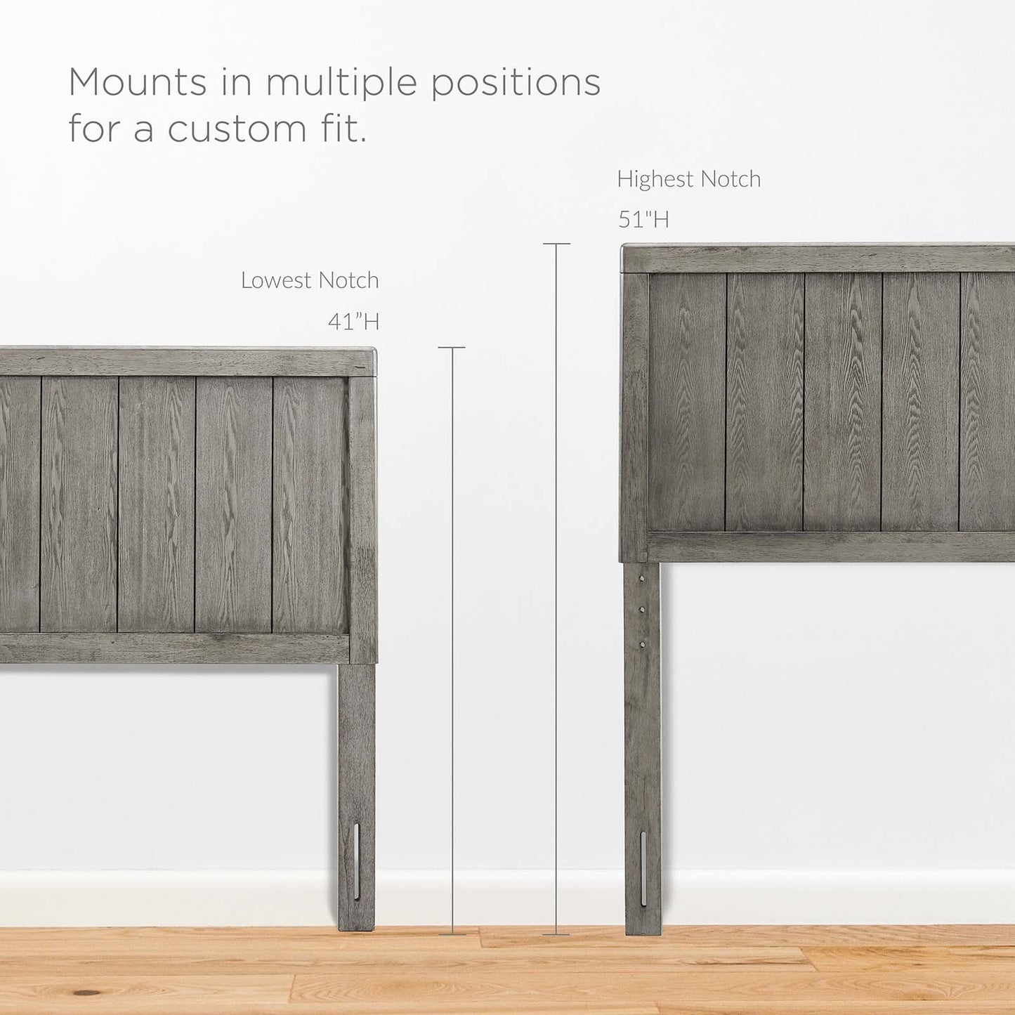 Alana Wood King Platform Bed With Angular Frame by Modway