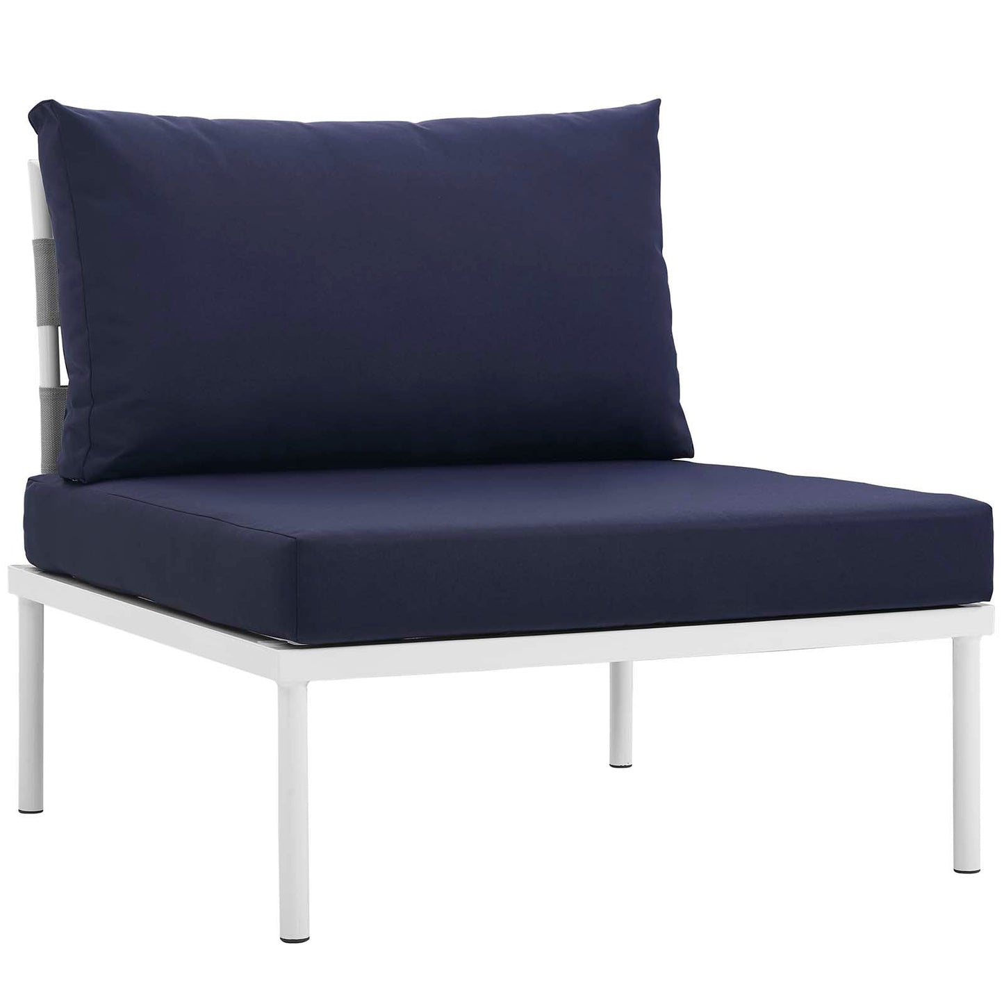 Harmony 10 Piece Outdoor Patio Aluminum Sectional Sofa Set by Modway