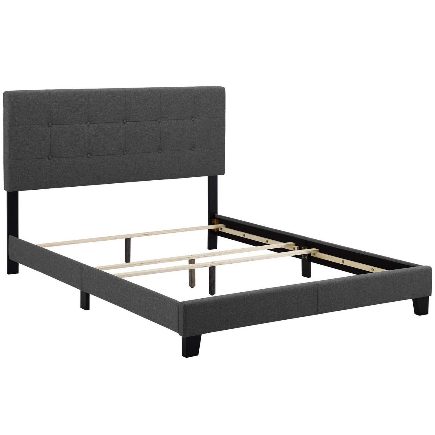 Amira Upholstered Fabric Twin Bed by Modway