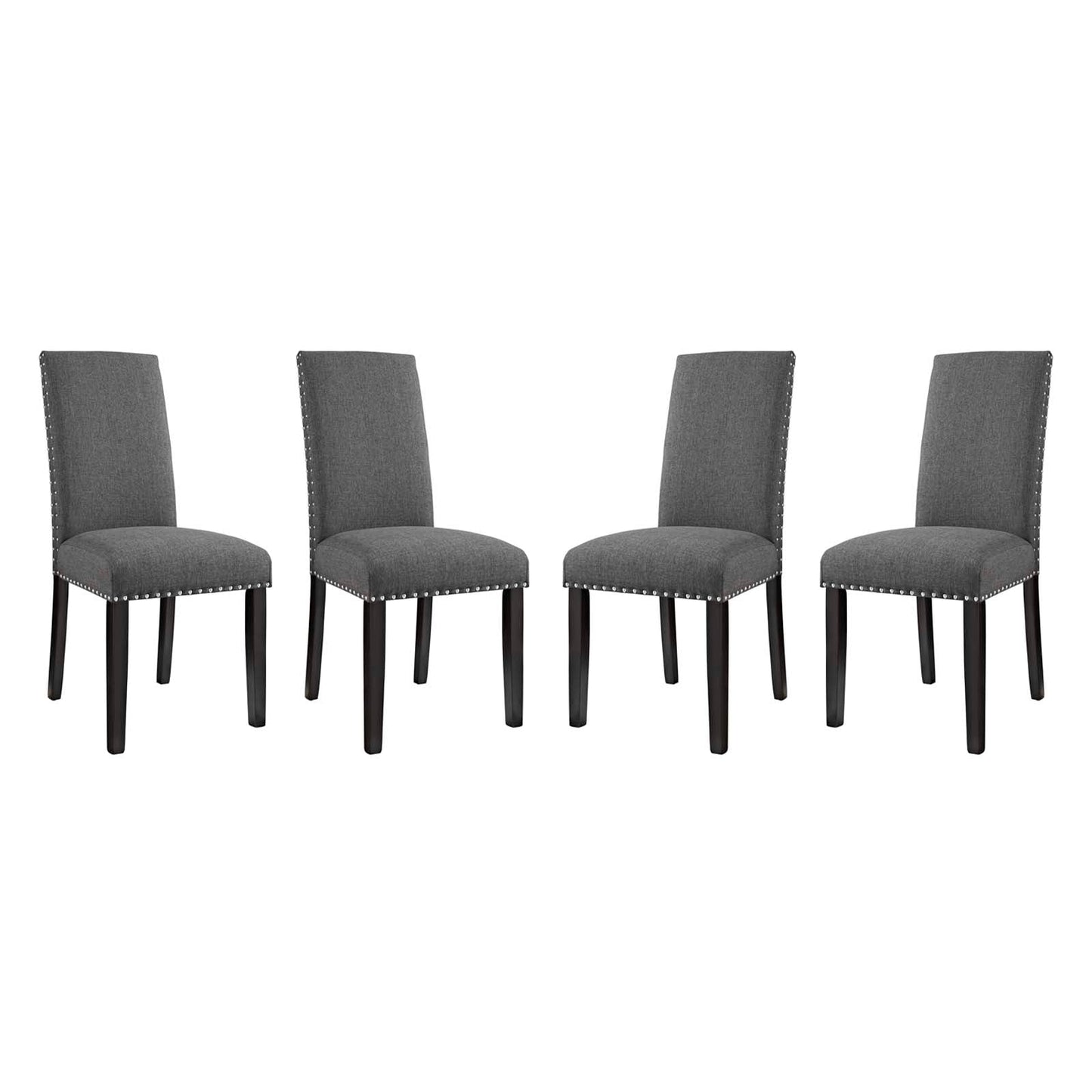 Parcel Fabric Dining Side Chair Set of 4 by Modway