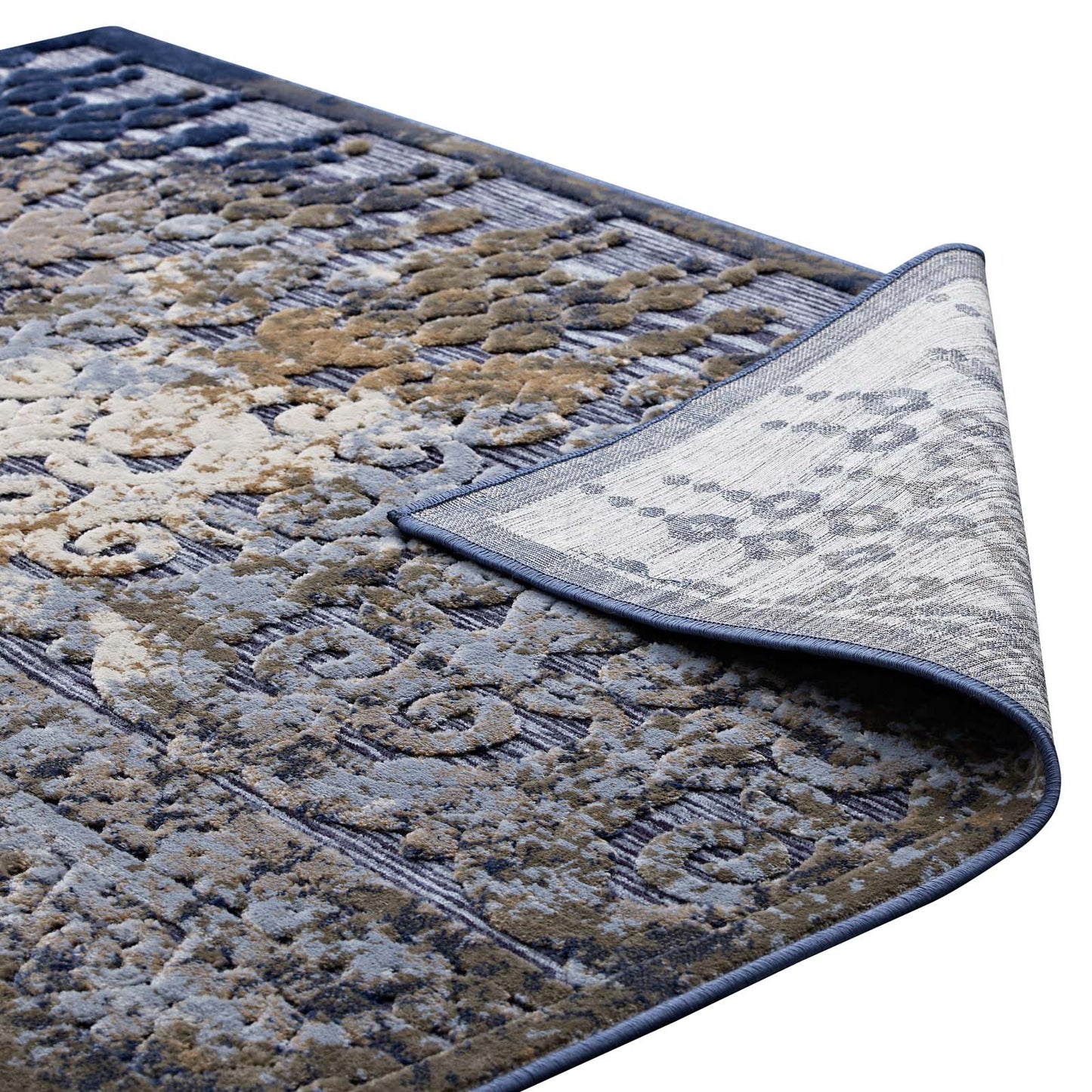 Kalene Distressed Vintage Turkish 8X10 Area Rug by Modway