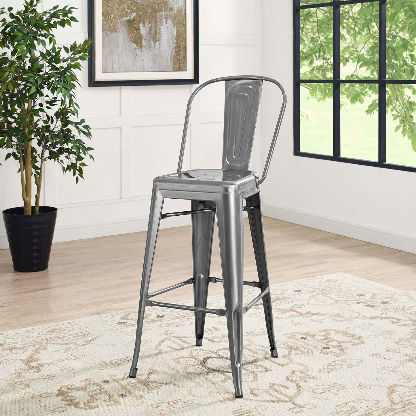 Promenade Bar Side Stool by Modway