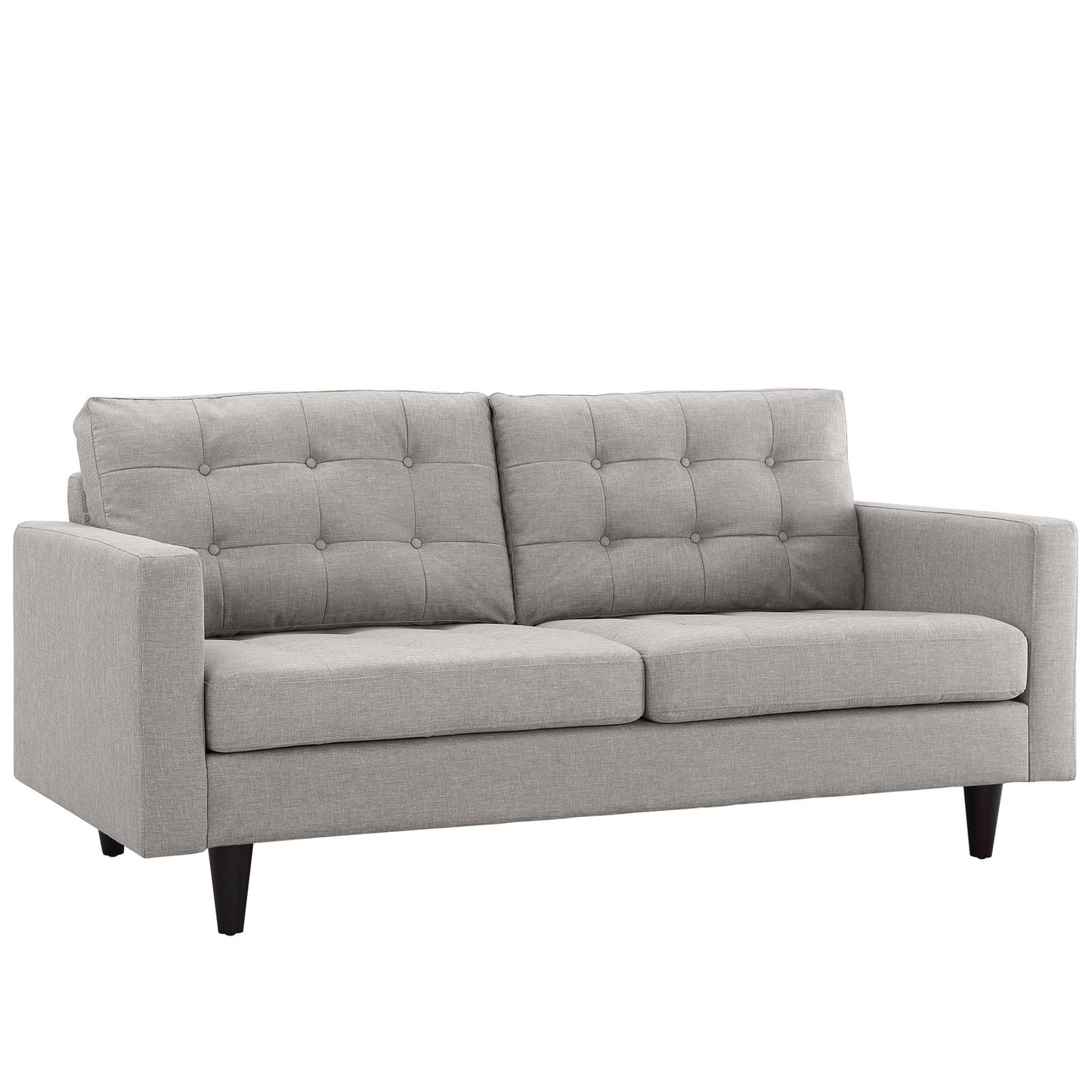 Empress Upholstered Fabric Loveseat by Modway