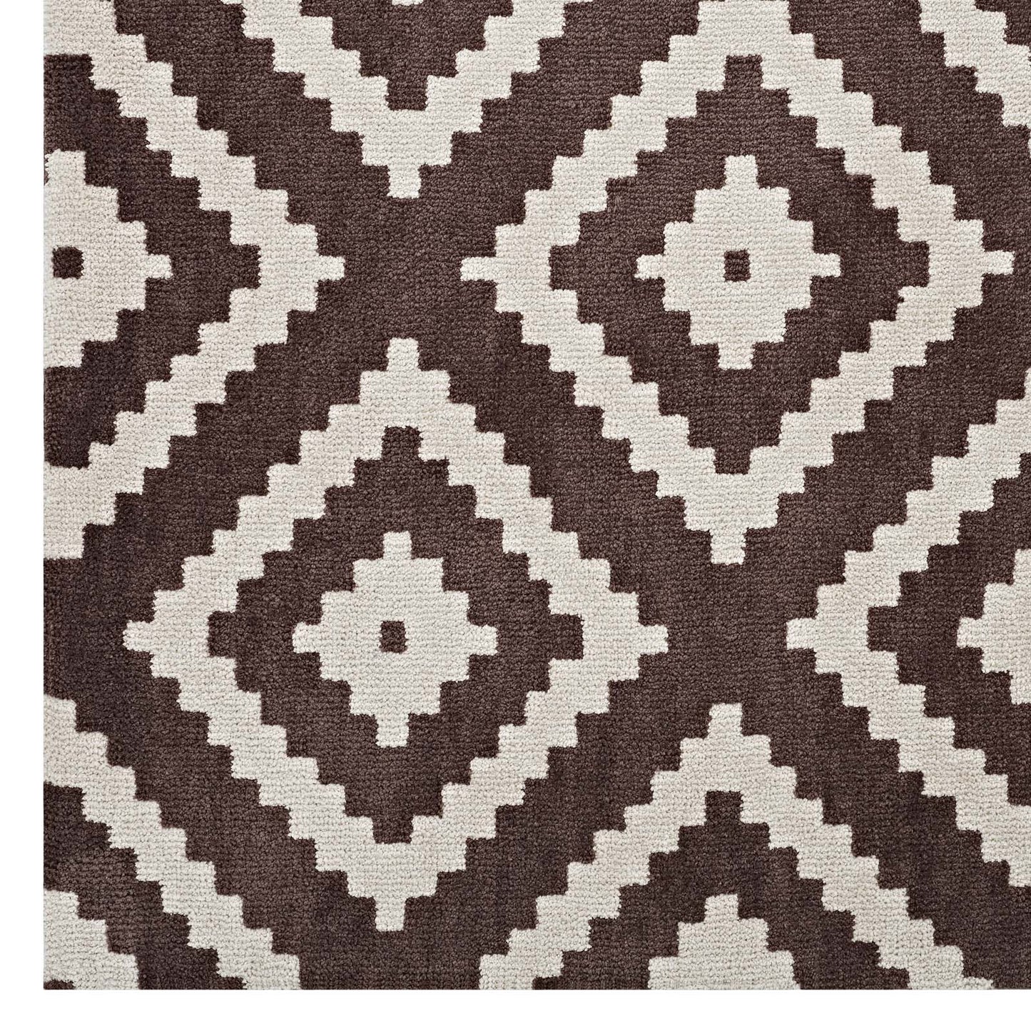 Alika Abstract Diamond Trellis 8x10 Area Rug by Modway