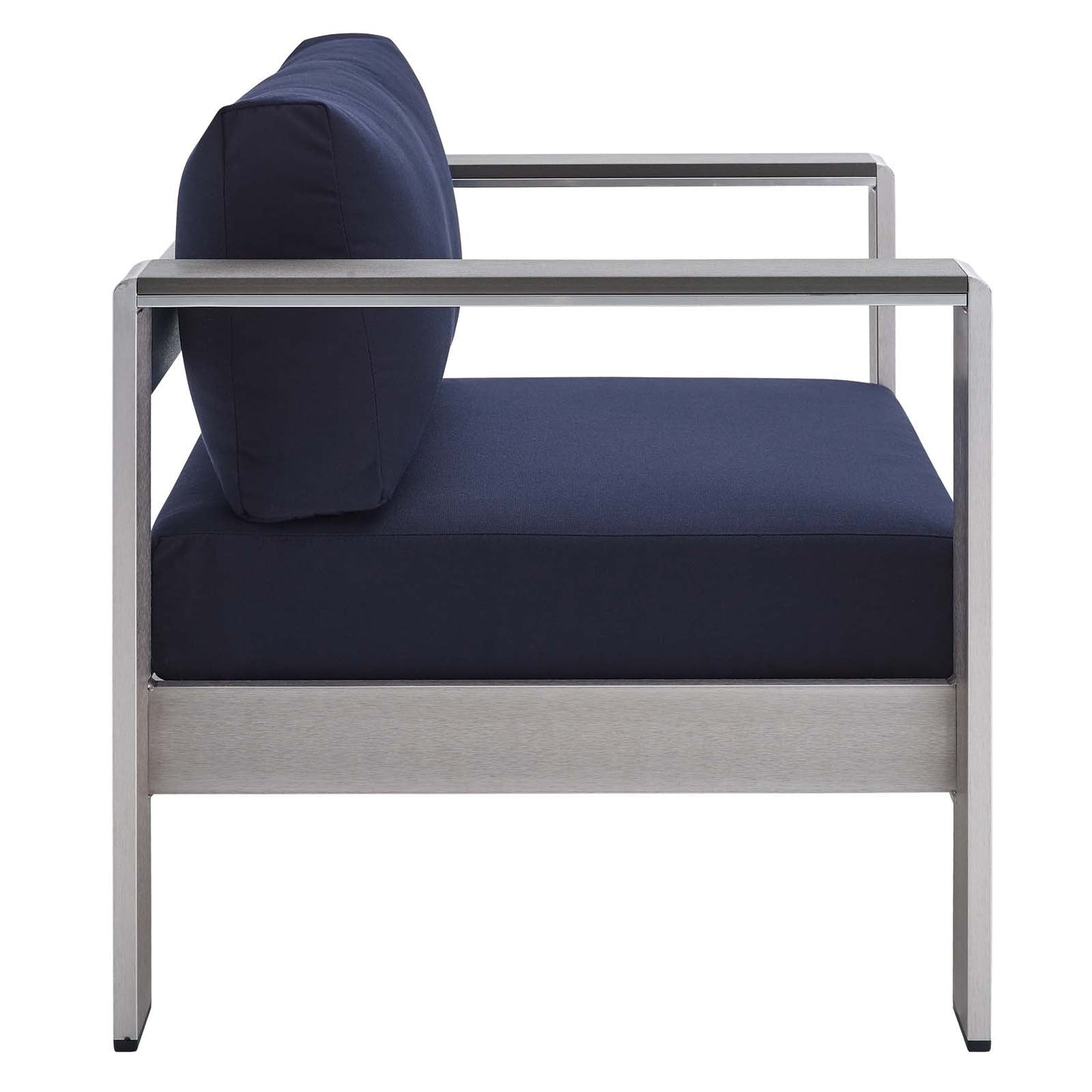 Shore Sunbrella¨ Fabric Aluminum Outdoor Patio Armchair by Modway