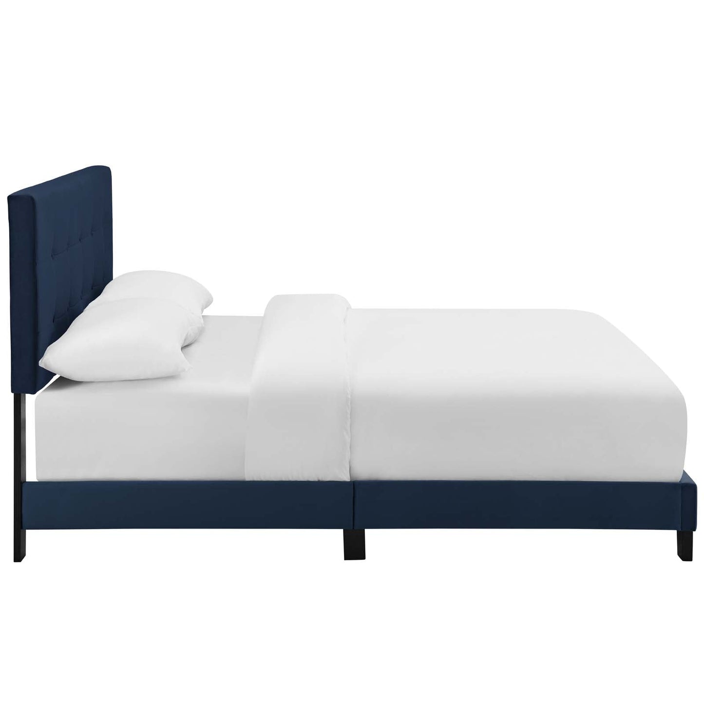 Amira Performance Velvet Queen Bed by Modway