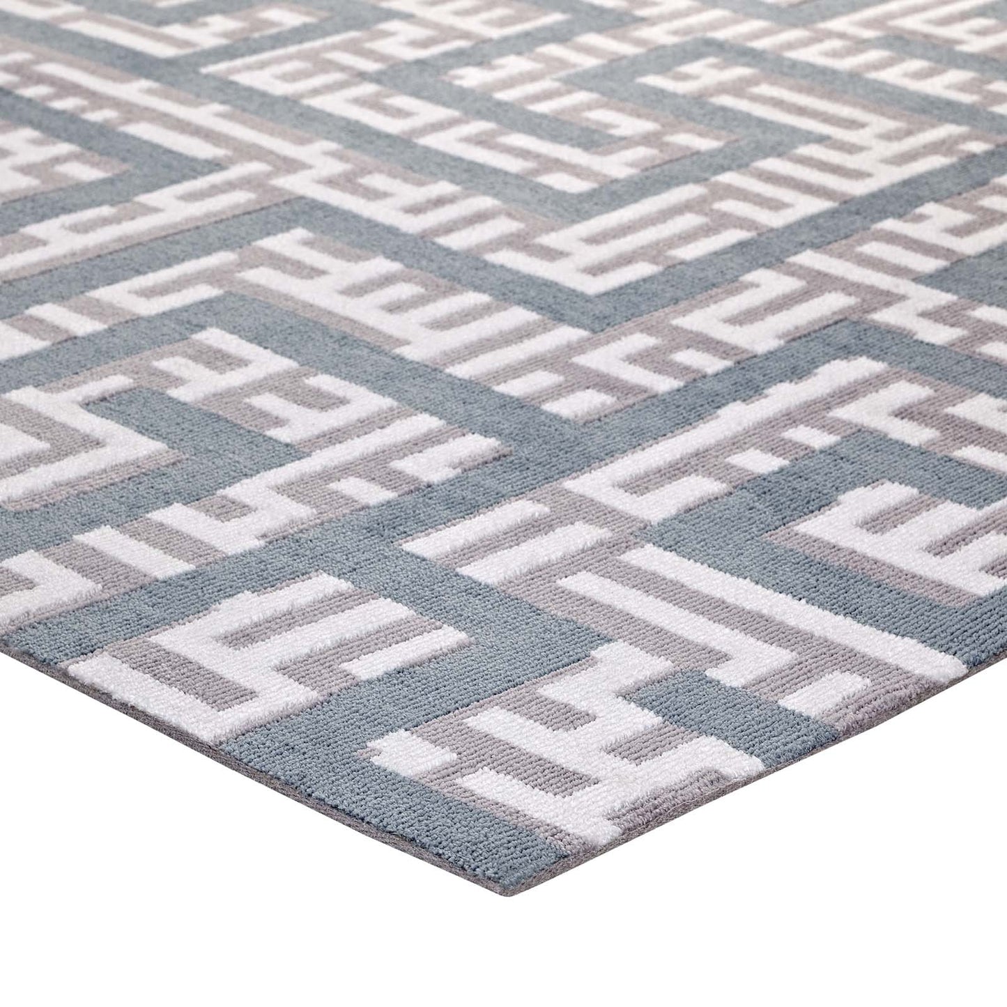 Nahia Geometric Maze 8x10 Area Rug by Modway