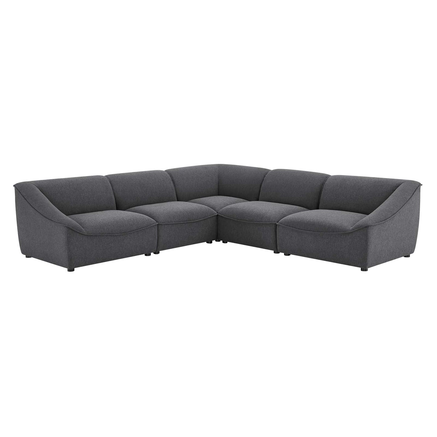 Comprise 5-Piece Sectional Sofa by Modway