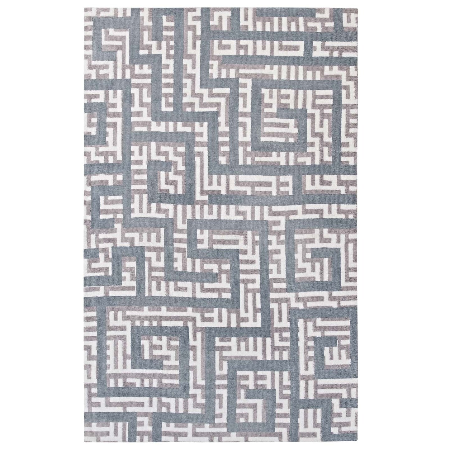 Nahia Geometric Maze 8x10 Area Rug by Modway