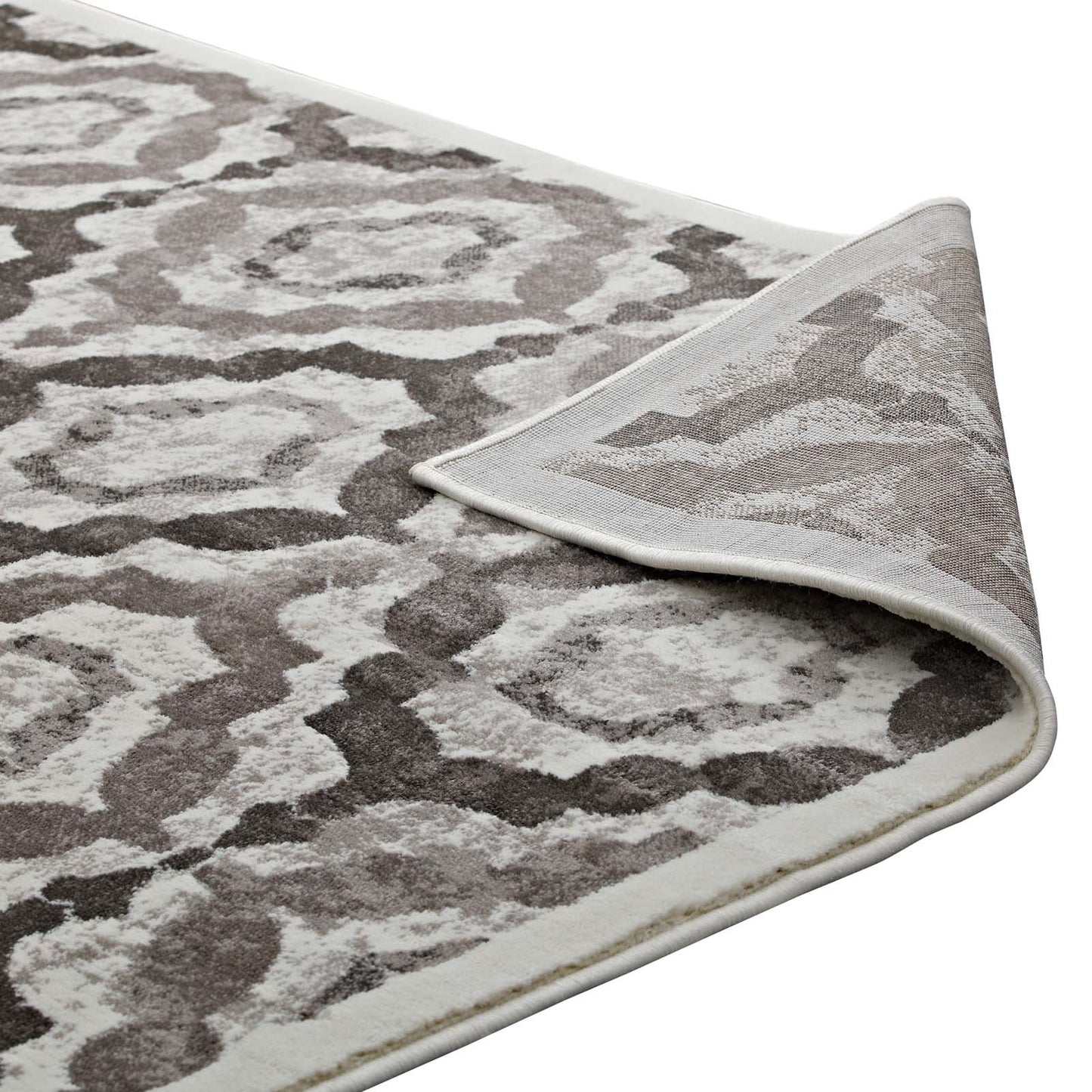 Kalinda Rustic Vintage Moroccan Trellis 5x8 Area Rug by Modway