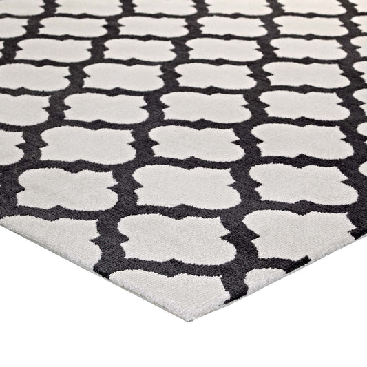 Lida Moroccan Trellis 8x10 Area Rug by Modway