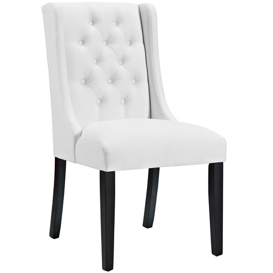 Baronet Button Tufted Vegan Leather Dining Chair by Modway