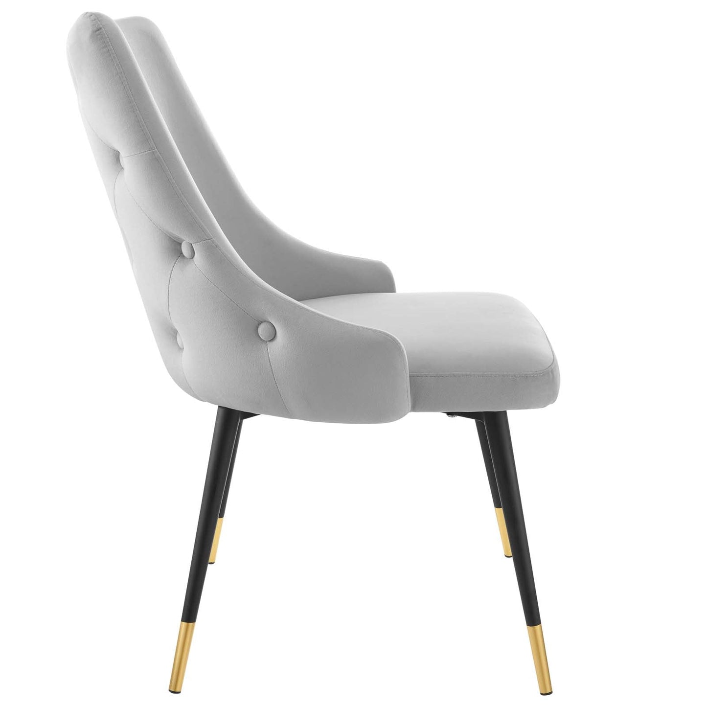 Adorn Performance Velvet Dining Side Chair Set of 2 by Modway