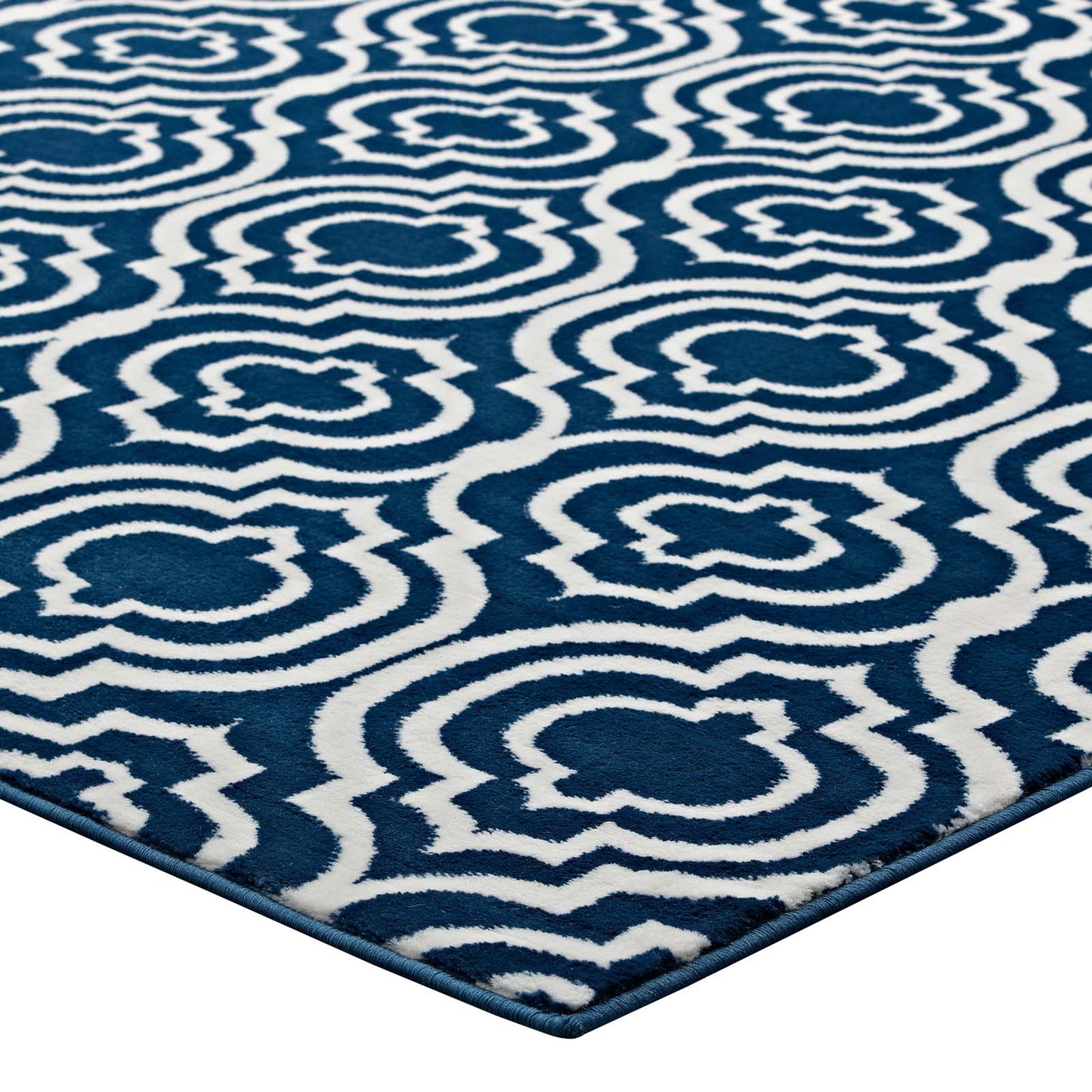 Frame Transitional Moroccan Trellis 5x8 Area Rug by Modway