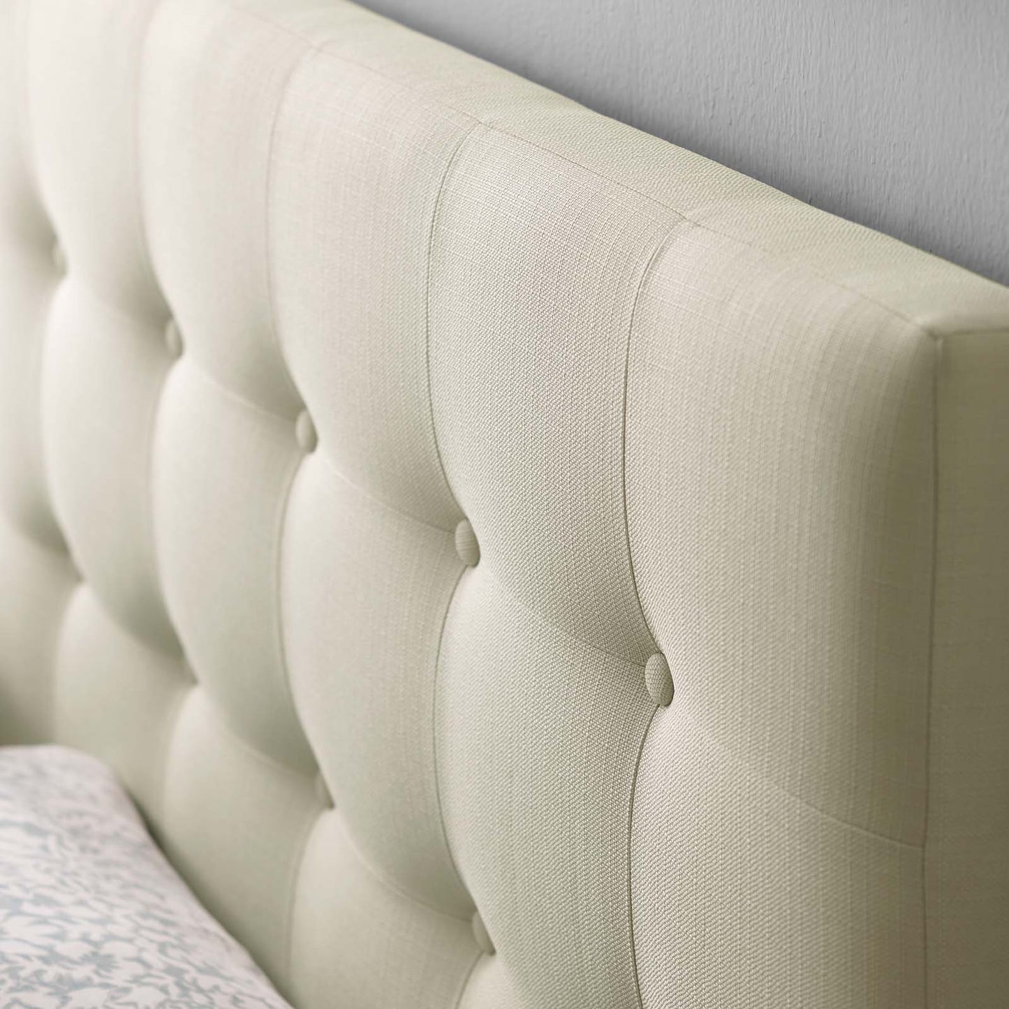 Emily Upholstered Fabric Queen Headboard by Modway