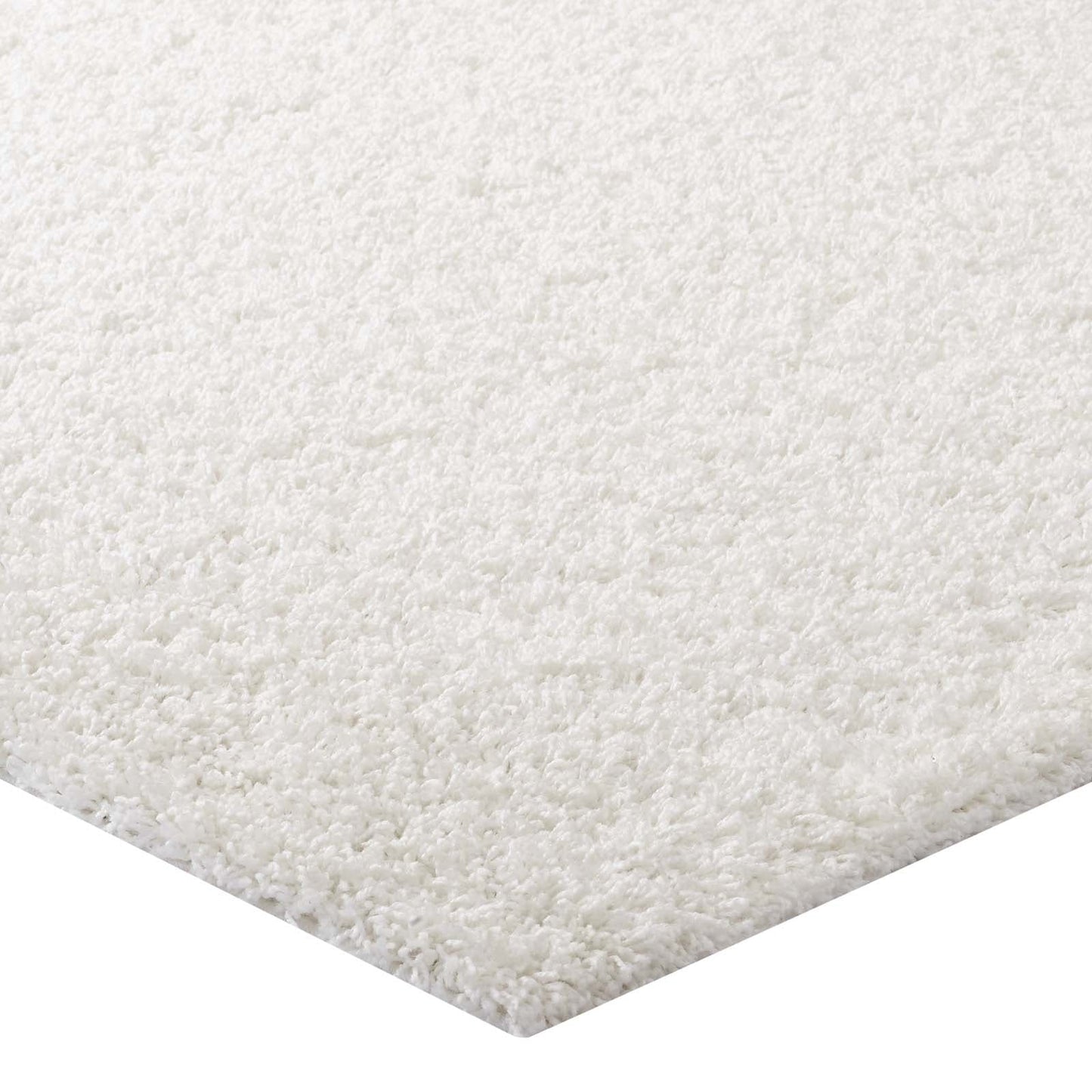 Enyssa Solid 5x8 Shag Area Rug by Modway