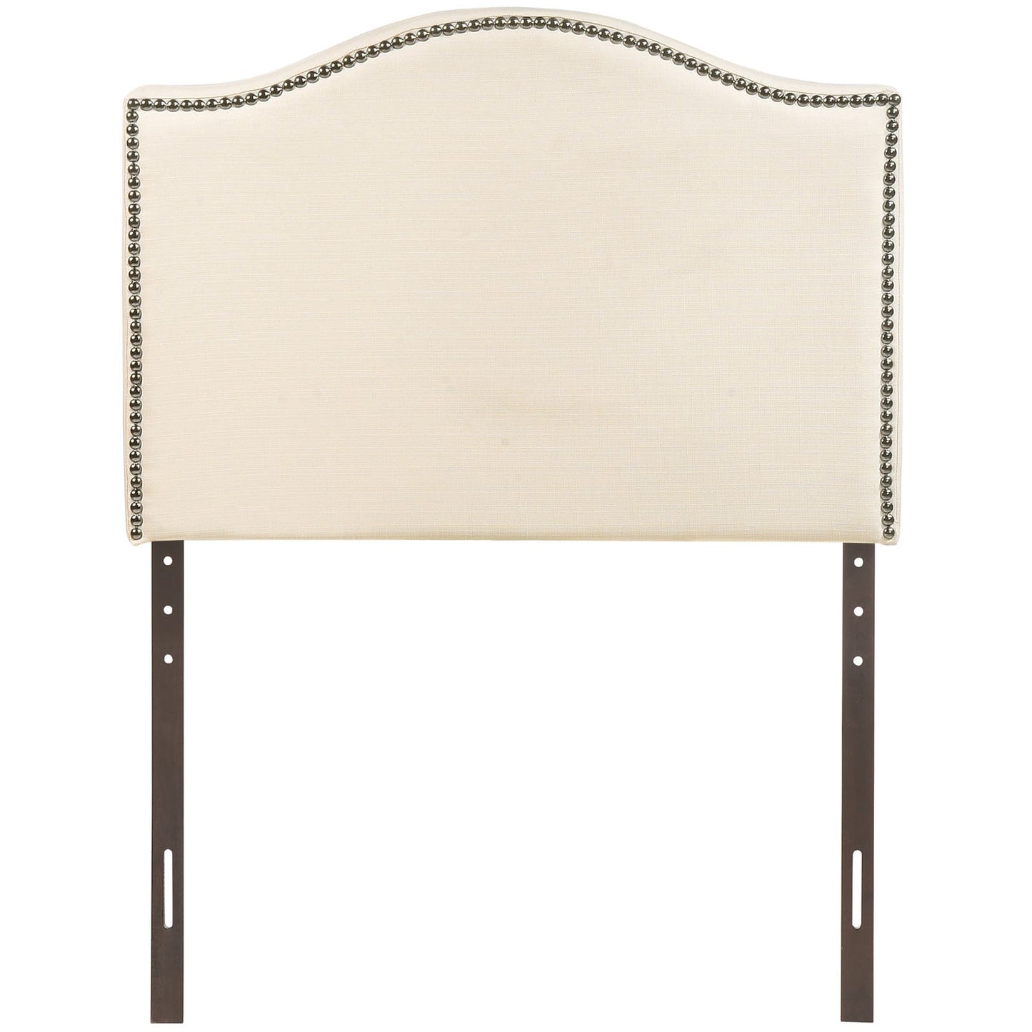 Curl Nailhead Upholstered Twin Headboard by Modway