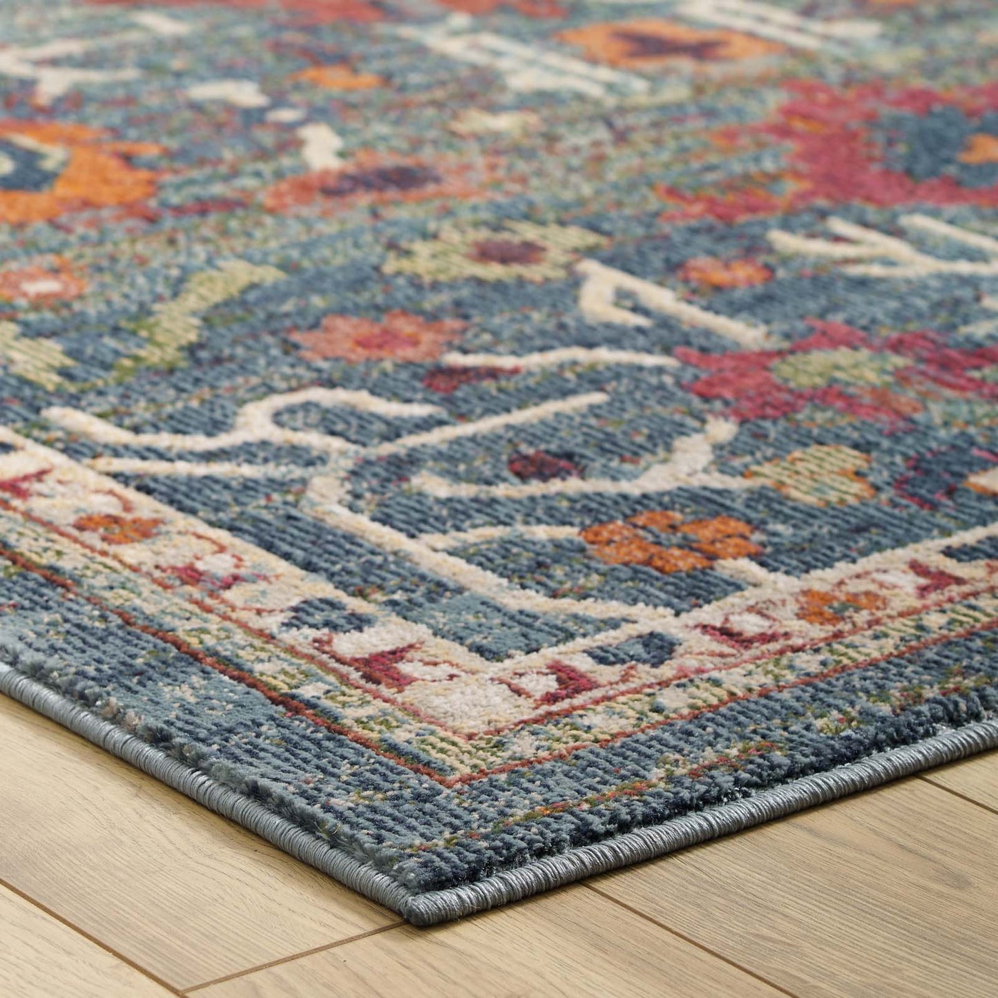 Tribute Every Distressed Vintage Floral 5x8 Area Rug by Modway