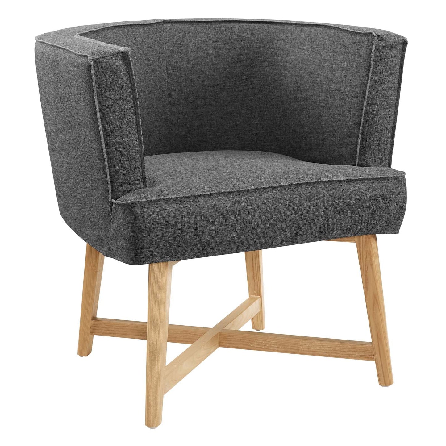 Anders Upholstered Fabric Accent Chair Set of 2 by Modway