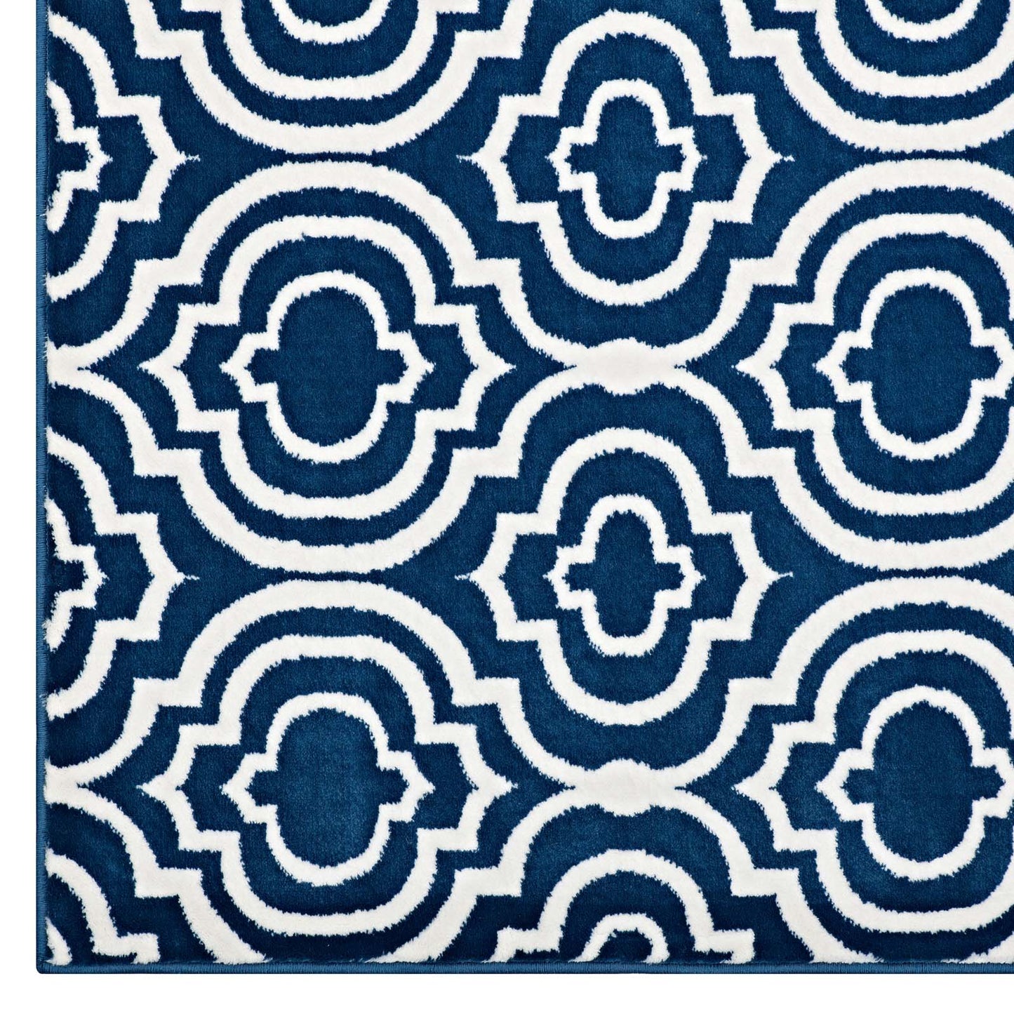 Frame Transitional Moroccan Trellis 5x8 Area Rug by Modway