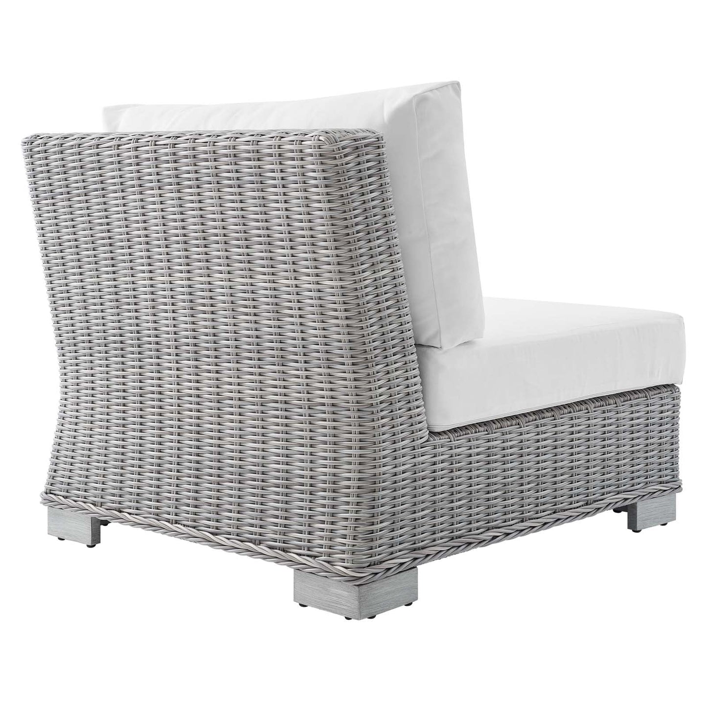 Conway Sunbrella¨ Outdoor Patio Wicker Rattan Armless Chair by Modway