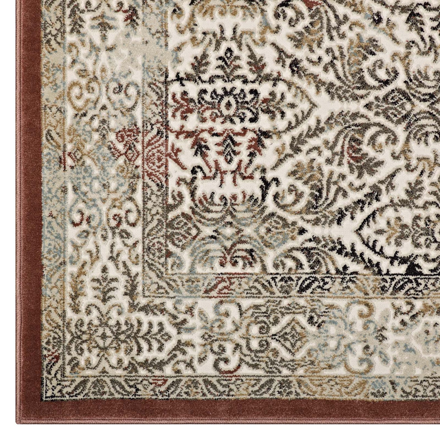 Hester Ornate Turkish Vintage 8x10 Area Rug by Modway