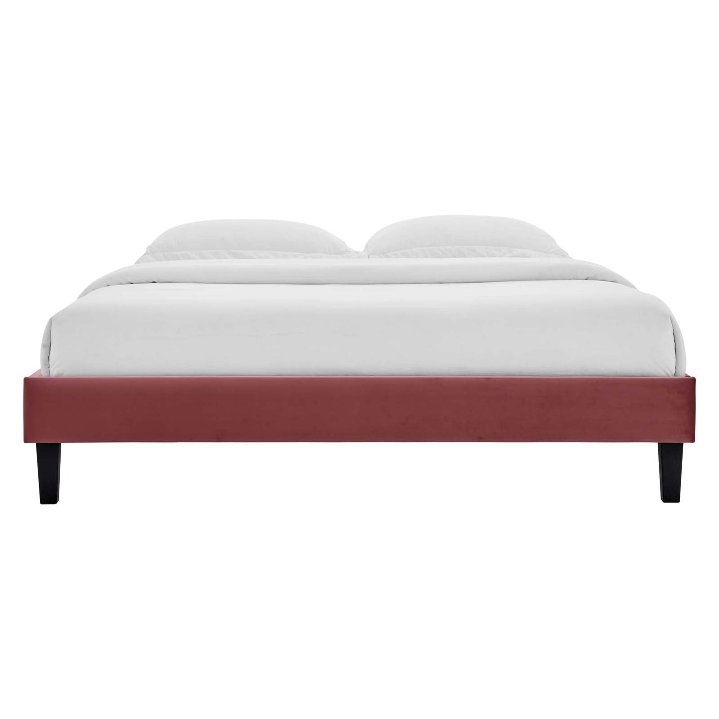 Reign Performance Velvet Twin Platform Bed Frame by Modway