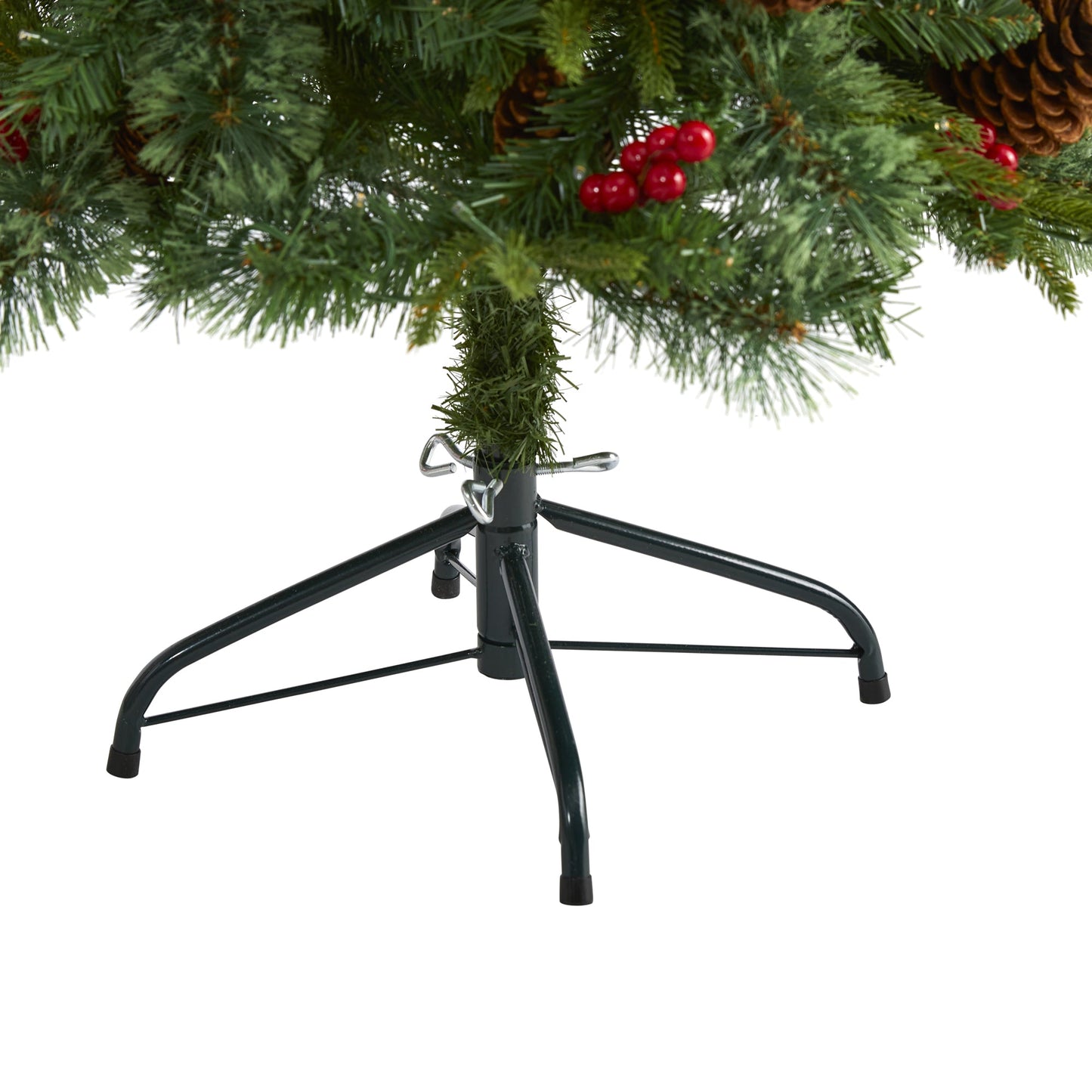 4' Norway Mixed Pine Artificial Christmas Tree w/ 150 Clear LED Lights