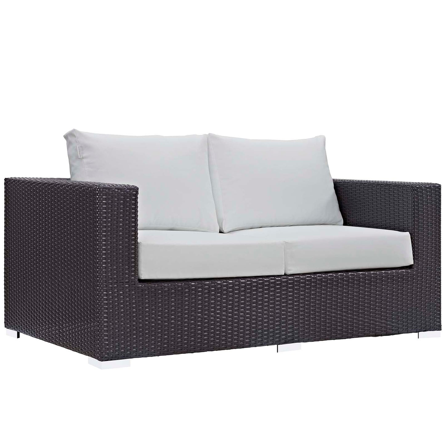Convene 4 Piece Set Outdoor Patio with Fire Pit by Modway