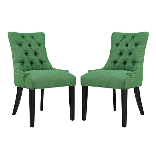 Regent Fabric Dining Side Chair Set of 2 by Modway