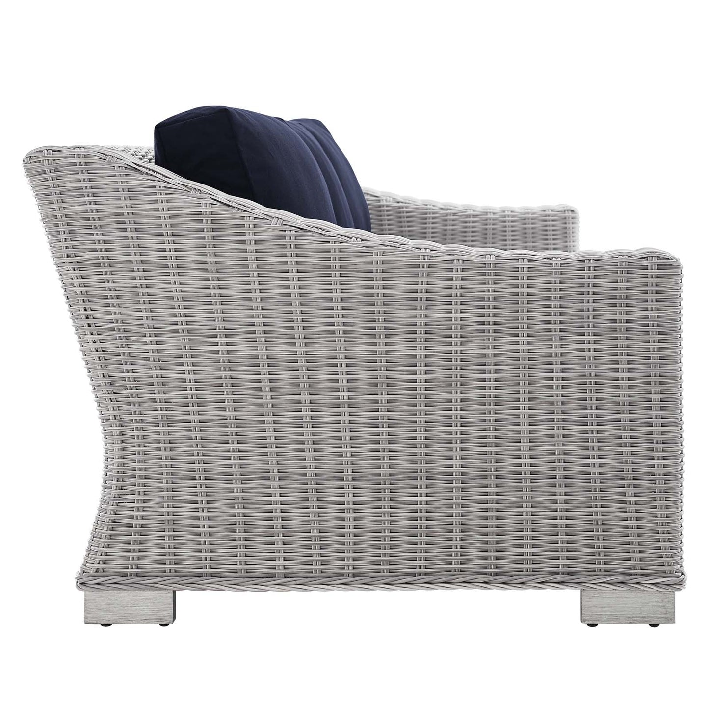 Conway 5-Piece Sunbrella¨ Outdoor Patio Wicker Rattan Furniture Set by Modway