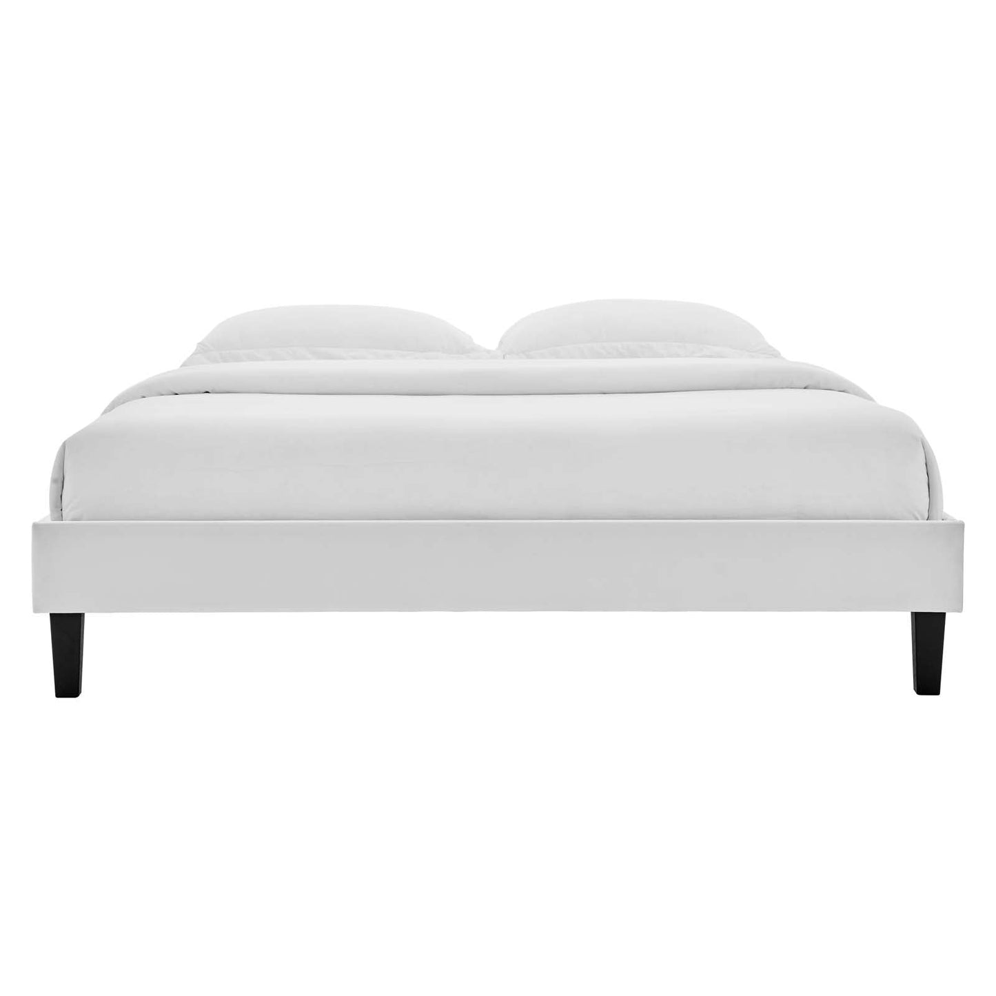 Reign Performance Velvet King Platform Bed Frame by Modway