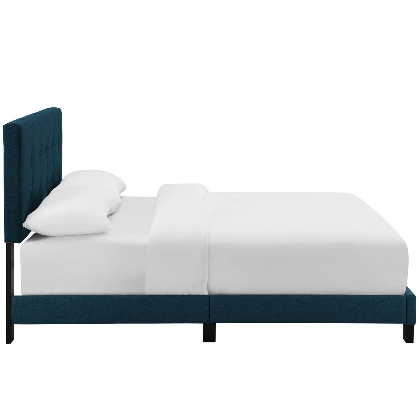 Amira Upholstered Fabric King Bed by Modway
