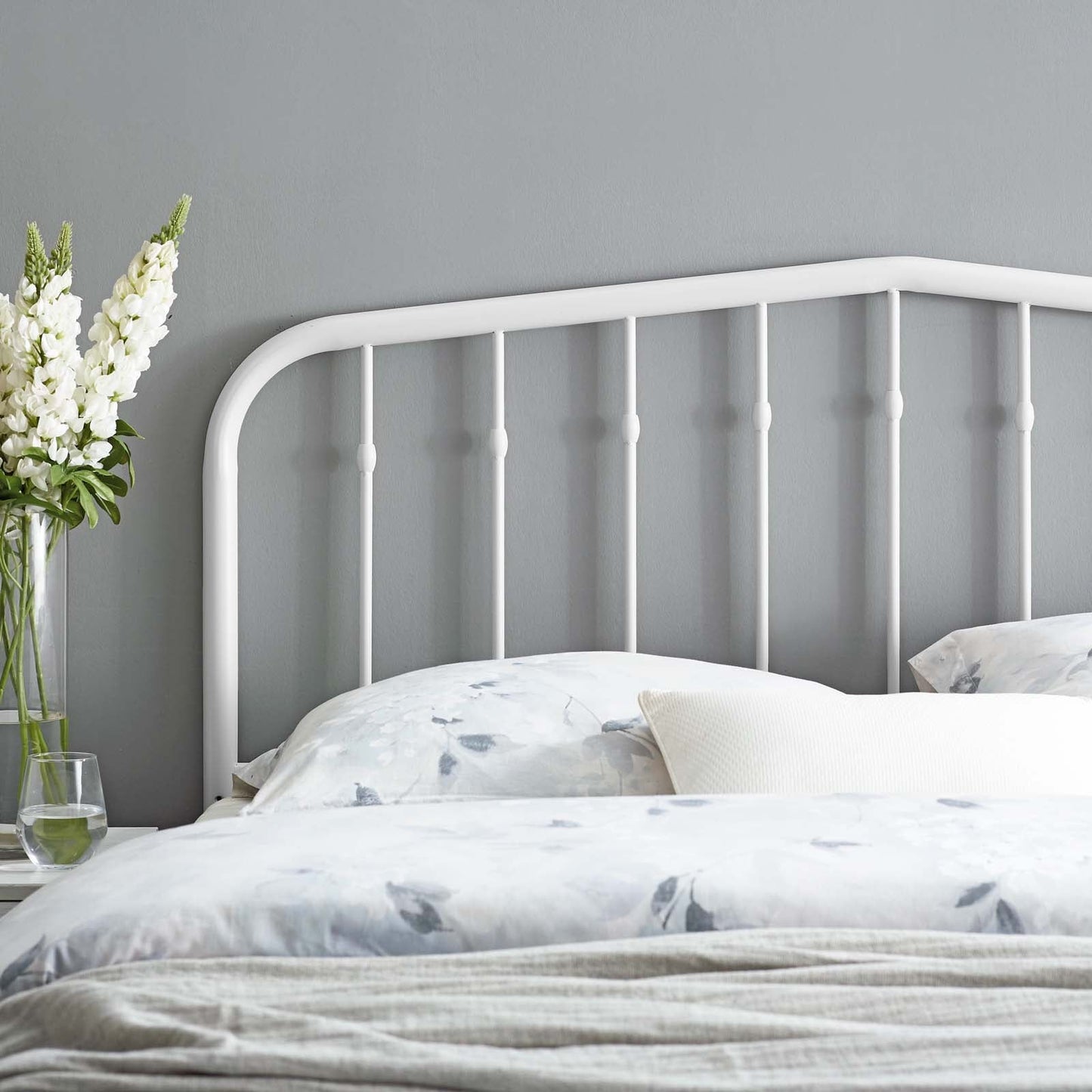 Lennon Metal King Headboard by Modway