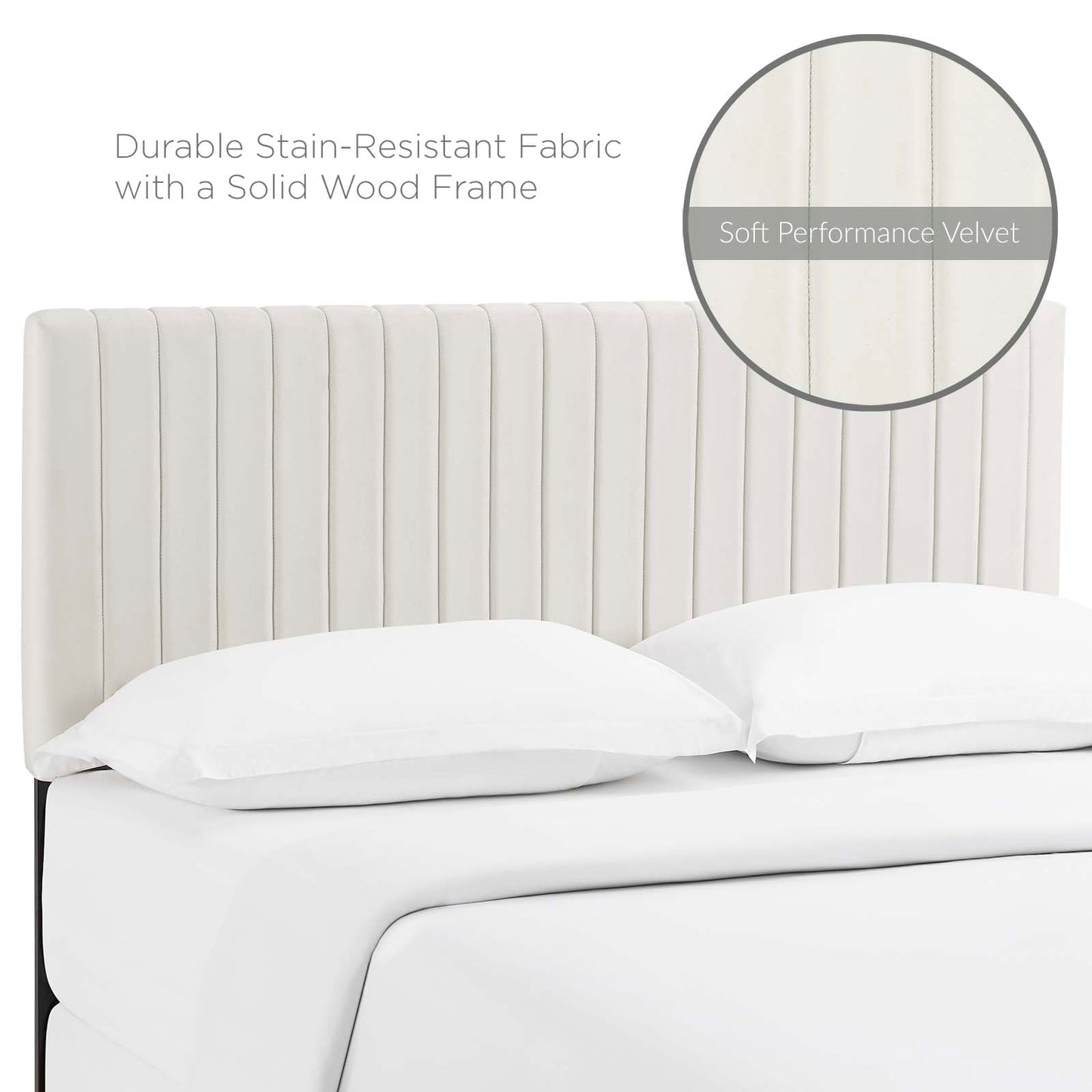 Keira Performance Velvet King/California King Headboard by Modway