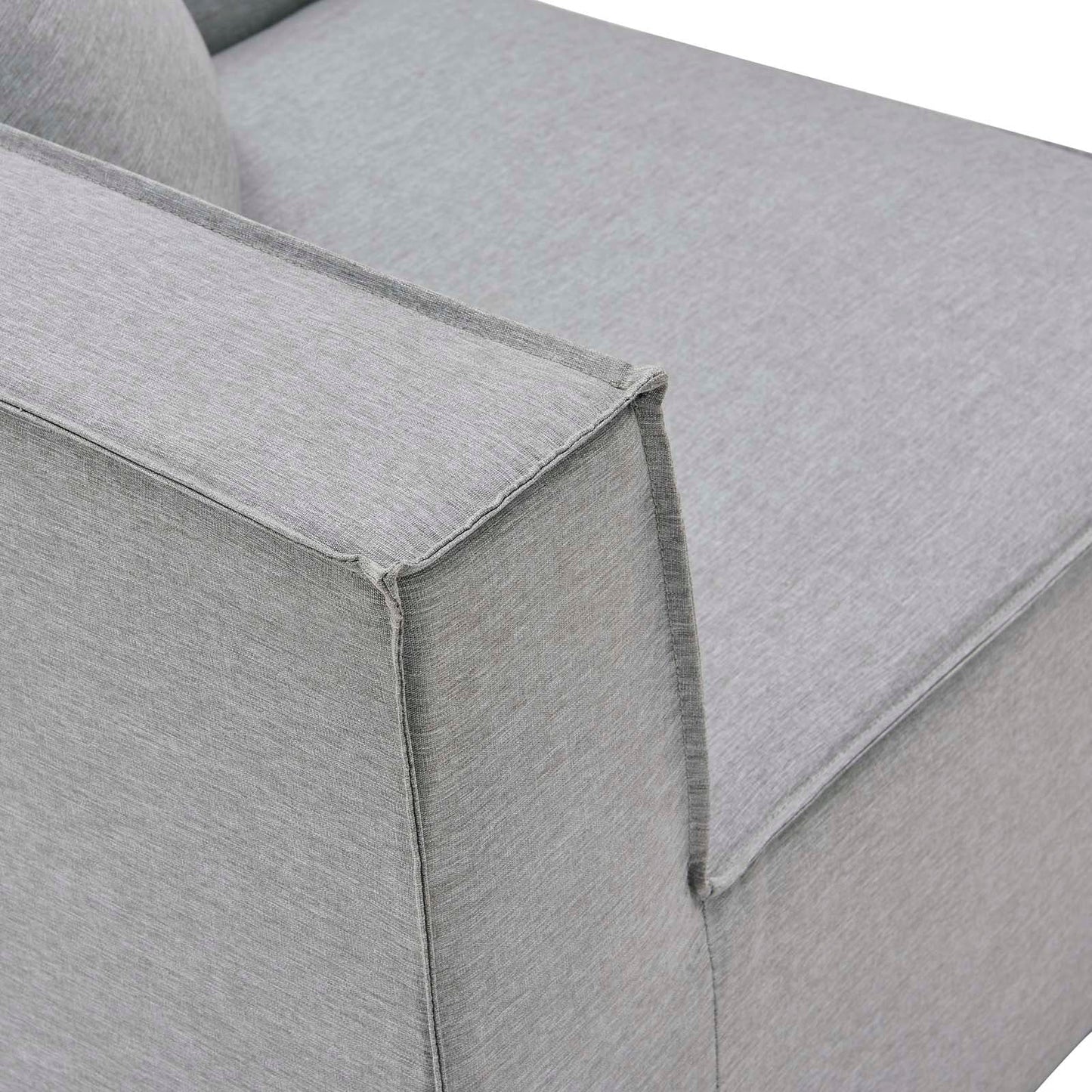 Saybrook Outdoor Patio Upholstered Sectional Sofa Corner Chair by Modway