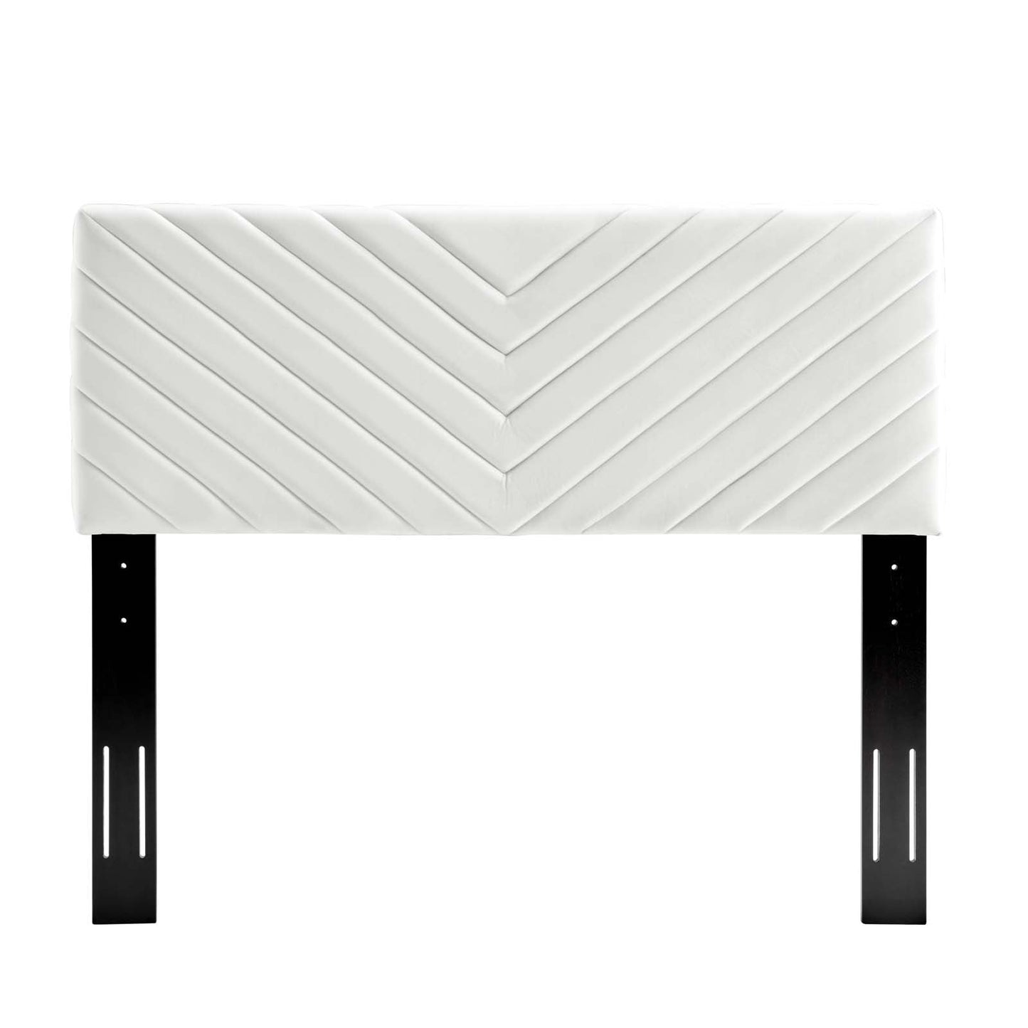 Alyson Angular Channel Tufted Performance Velvet Full / Queen Headboard by Modway